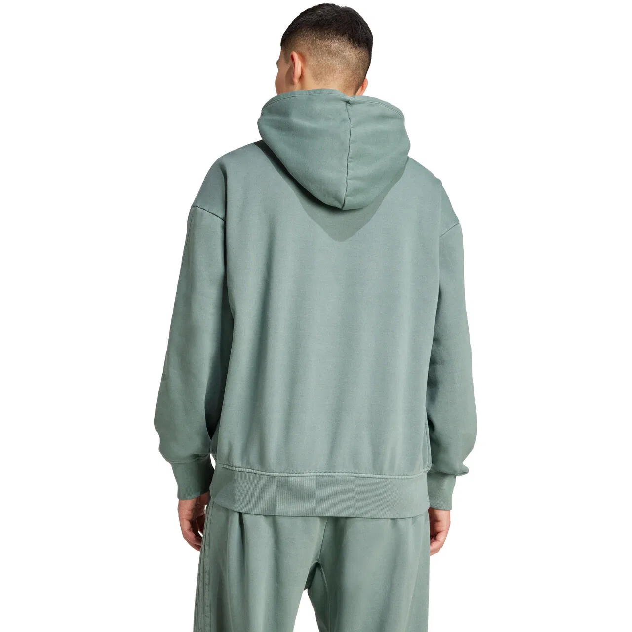 Мужской свитшот с флисом Adidas A SZN W, Grun — фото 3