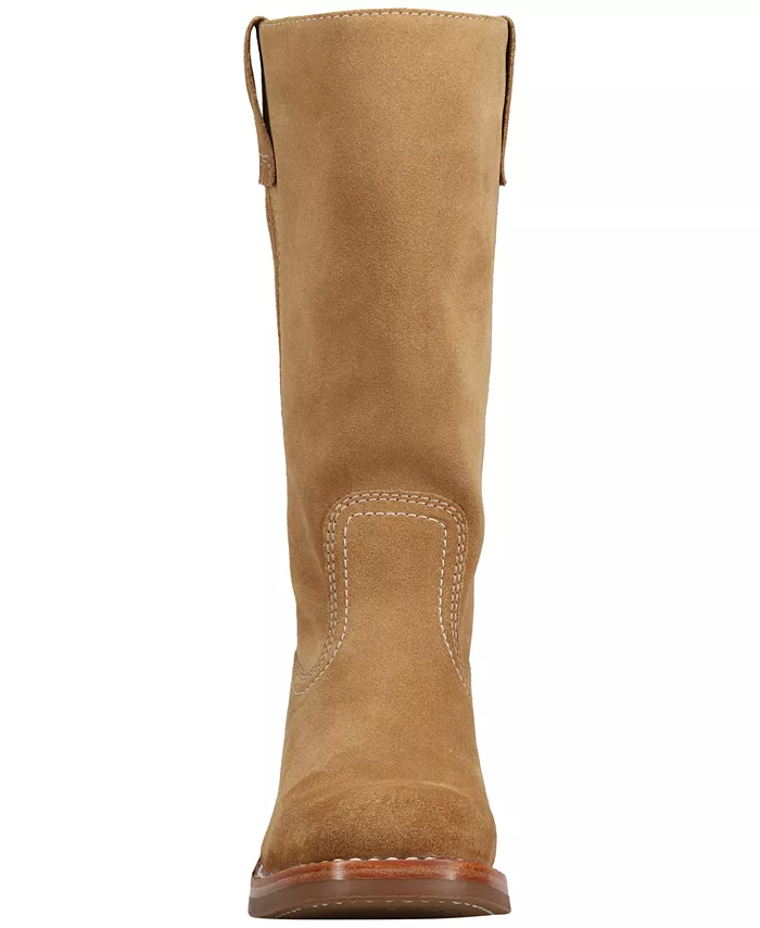 Женские сапоги Campus 12R Suede Tall Frye, загар/бежевый — фото 3