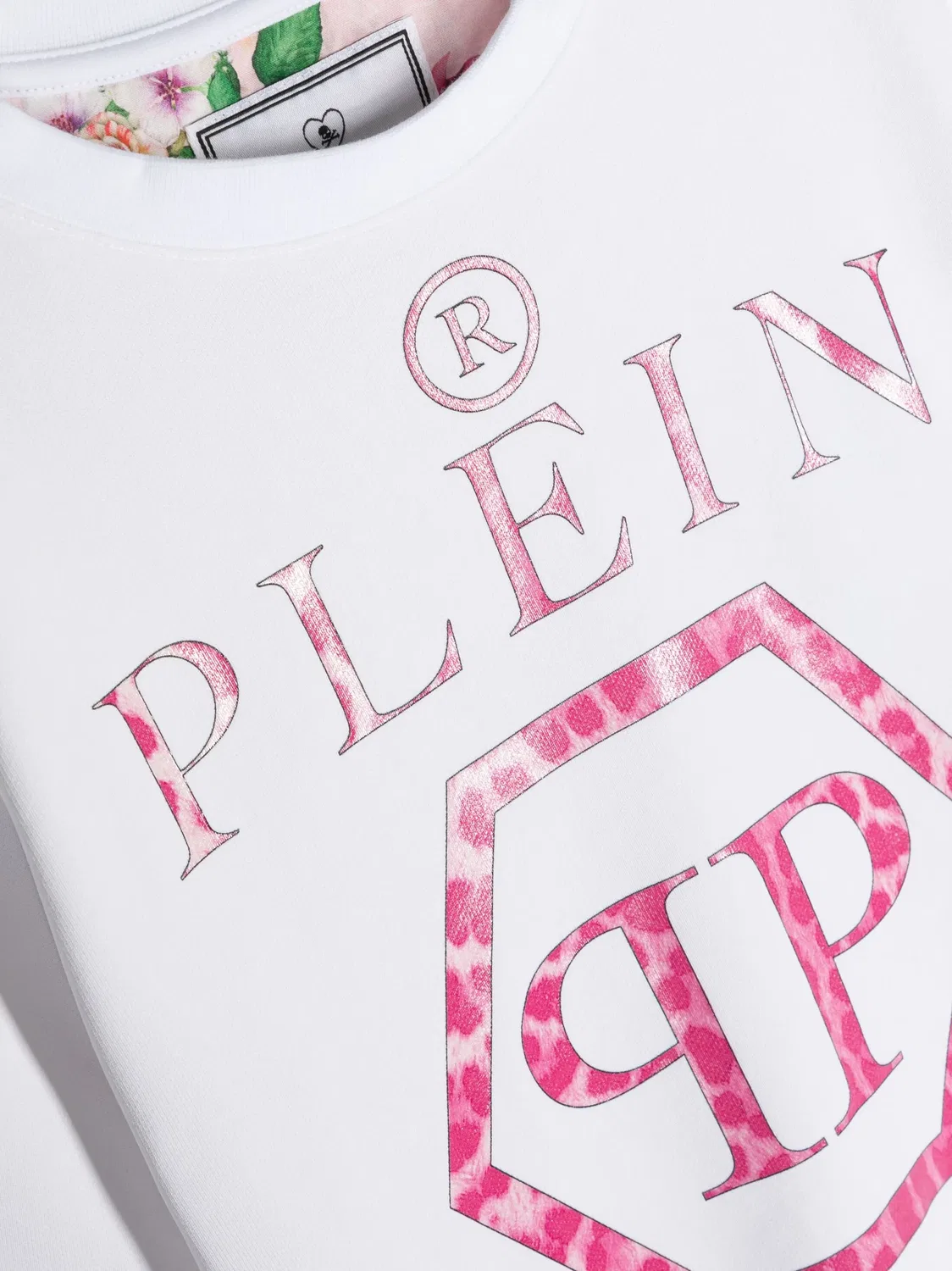 Свитшот с логотипом Philipp Plein, белый — фото 2
