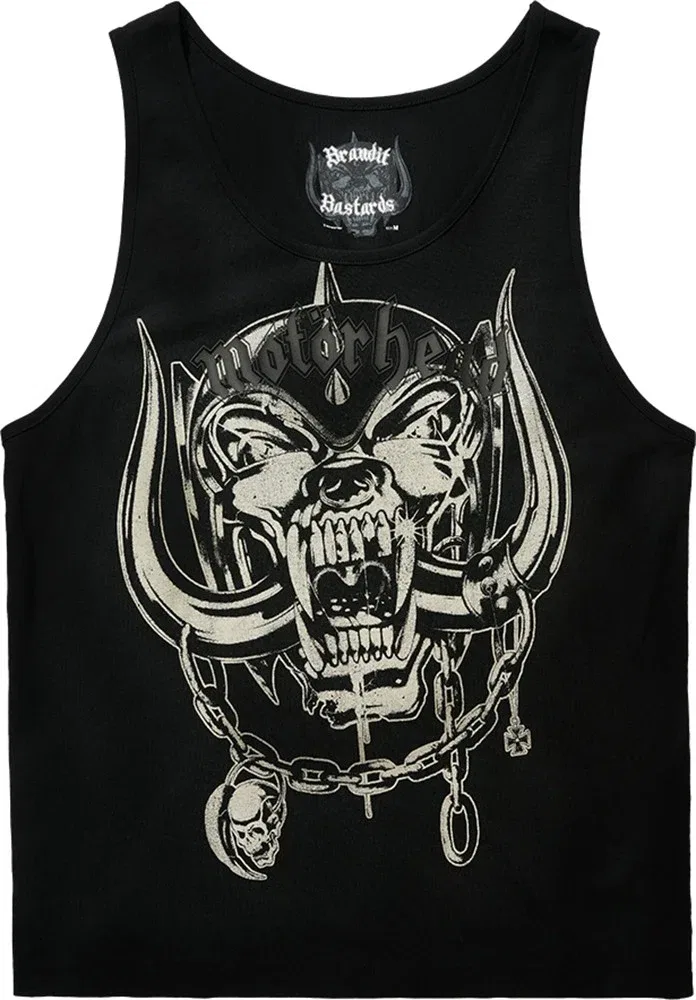 Мужская футболка с принтом Warpig Tank Top Brandit, Black
