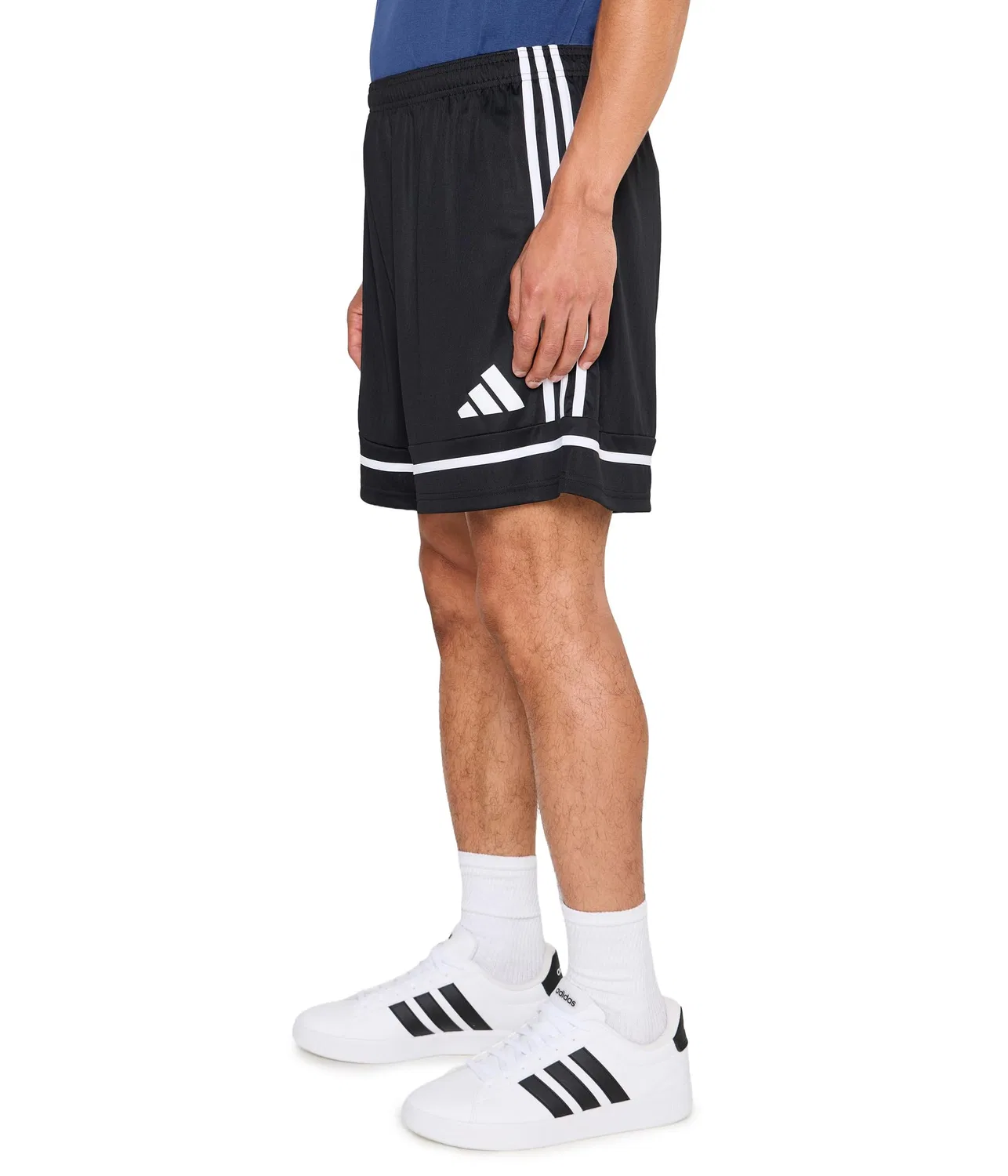 Шорты Squadra 25 Adidas, Black/Black/White — фото 3