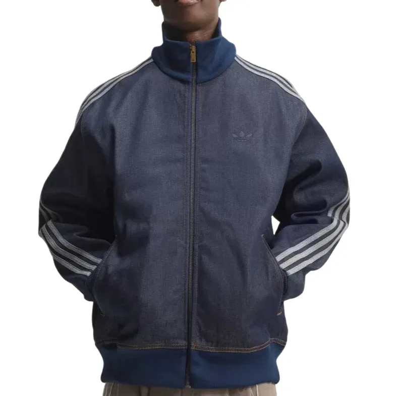 Мужская куртка Firebird Adicolor Denim Track Top Asia Sizing 'Indigo Denim' adidas, Indigo Denim — фото 2