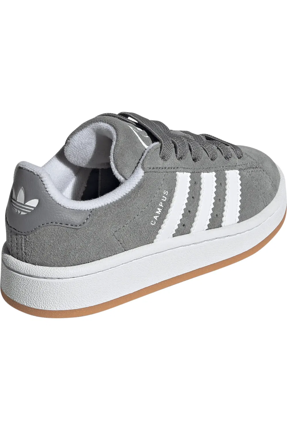 Детские кроссовки Campus 00s adidas, Grey/White/Gum — фото 2