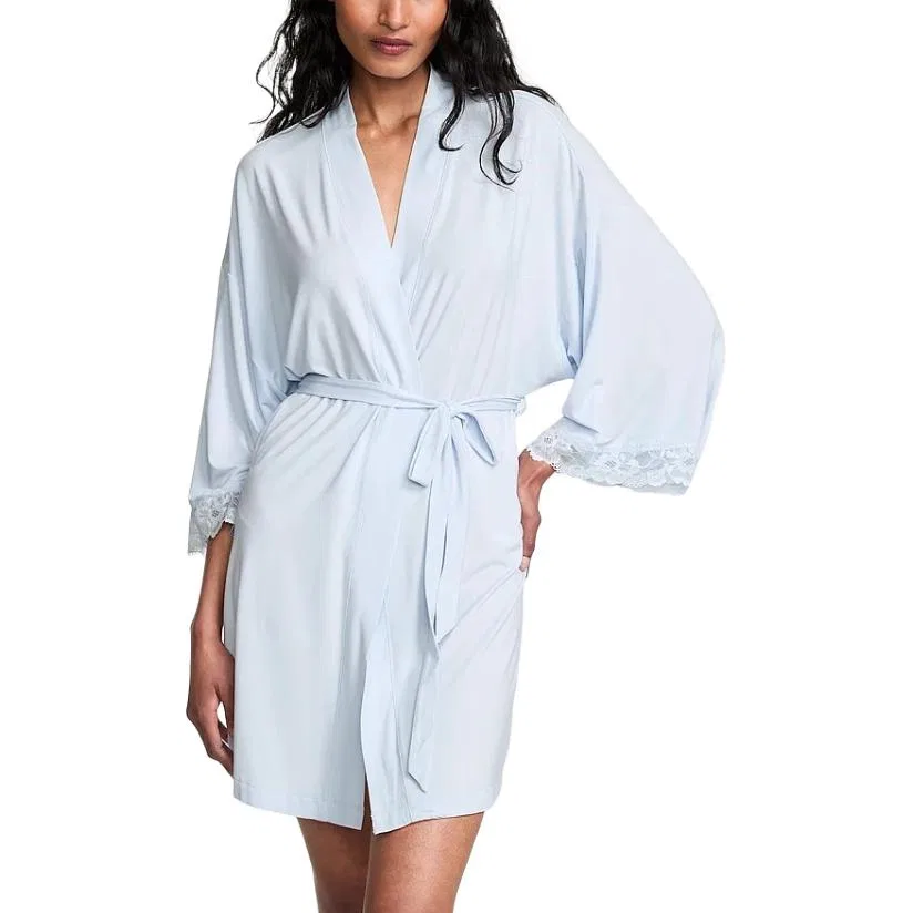 Женский халат с длинным рукавом Victoria's Secret, Sky Blue