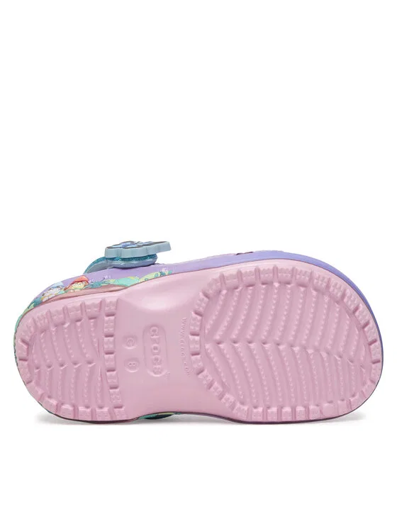 Шлепанцы Bluey Multi Pink Cls Clg T Crocs, мультиколор — фото 4