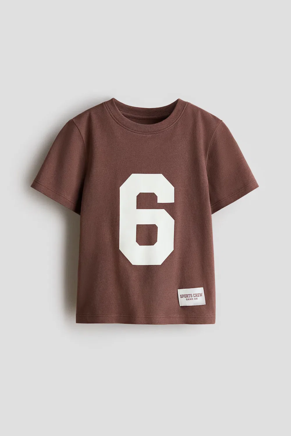 Футболка с принтом H&M, Braun/6 — фото 4