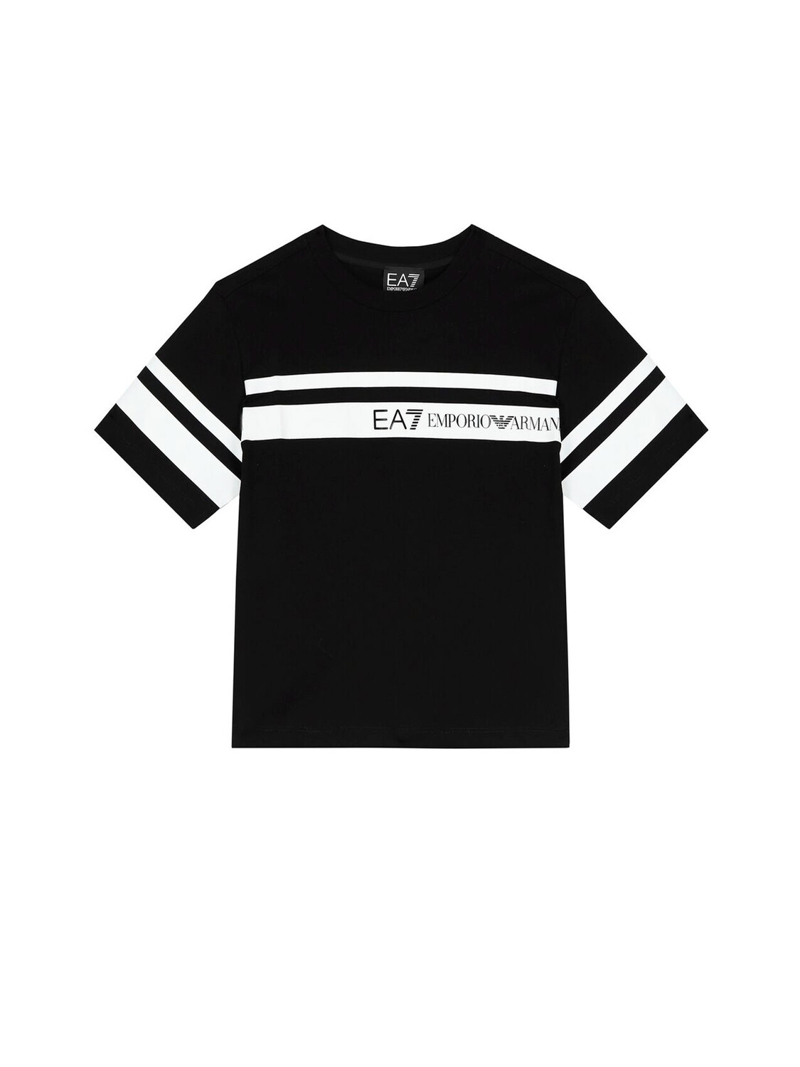 

Футболка t-shirt logo series boy Ea7, черный