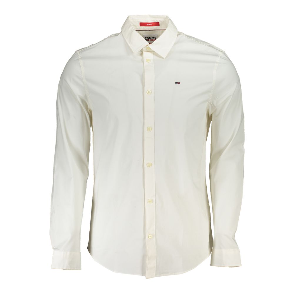 

Рубашка Slim Fit с итальянским воротником Chic Tommy Hilfiger, белый