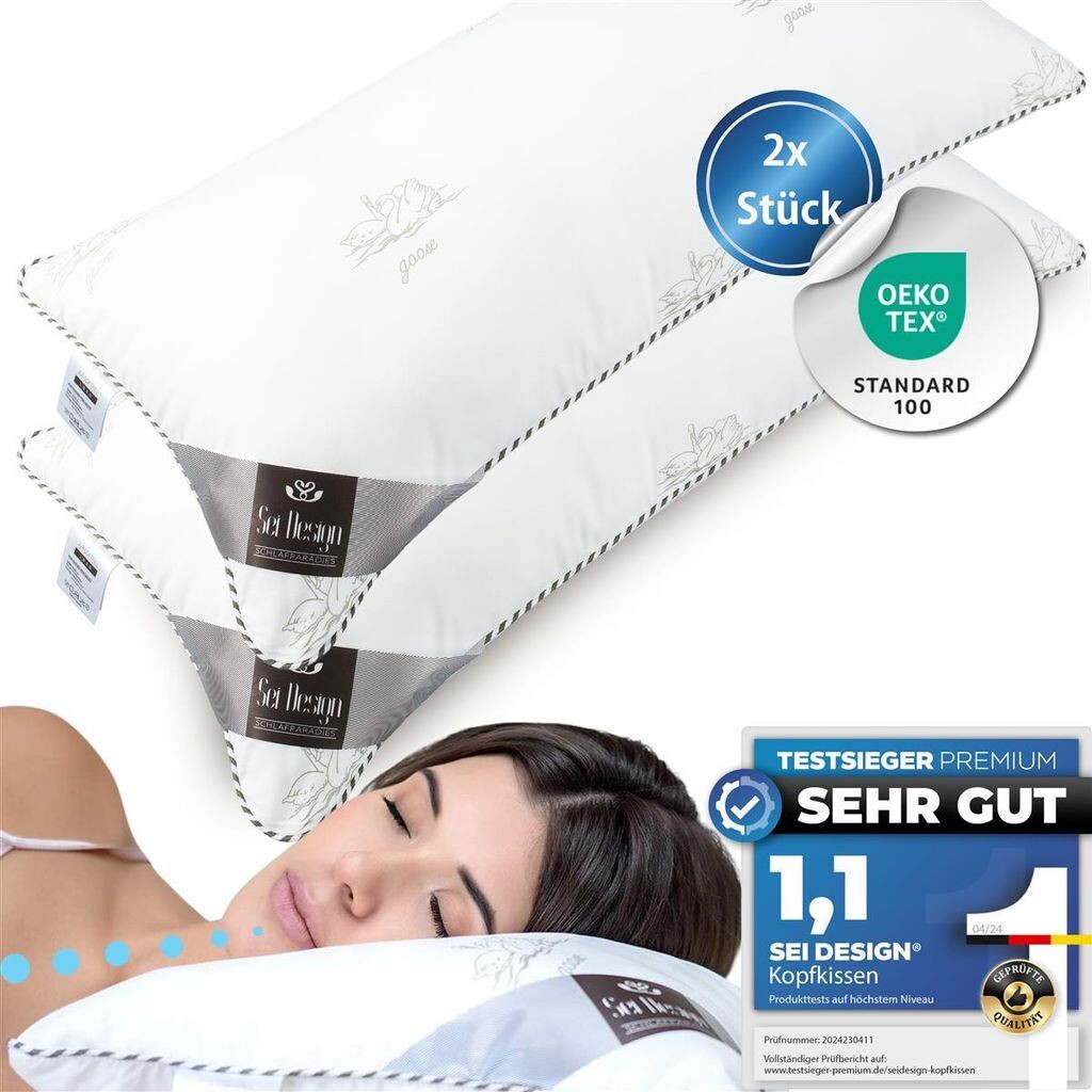 

Подушка Sei Design Premium двойная из микрофибры SWAN 40х80 см из КОЛЛЕКЦИИ AIR SOFTFILL Sei Design Heimtextilien
