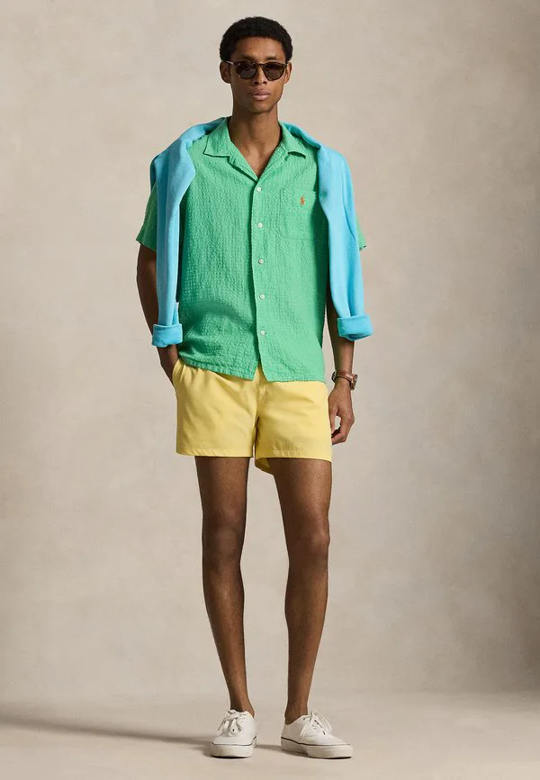 Плавки-Шорты для путешествий, облегающие, 4,5 дюйма. Polo Ralph Lauren, Corn Yellow — фото 2