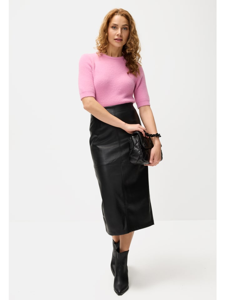 

Свитер с короткими рукавами нежно-розового цвета LASCANA