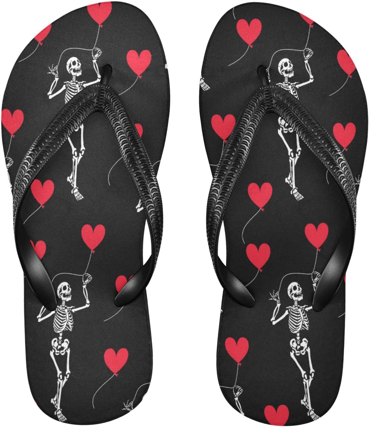 

Сланцы MNSRUU для женщин и мужчин с черепами, готические сандалии, шлепанцы для душа и пляжа, размеры-XXL, Skull 02