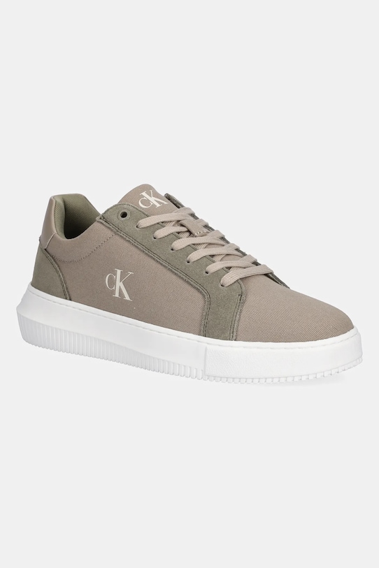 

Кроссовки CHUNKY CUPSOLE MG CANVAS Calvin Klein Jeans, зеленый