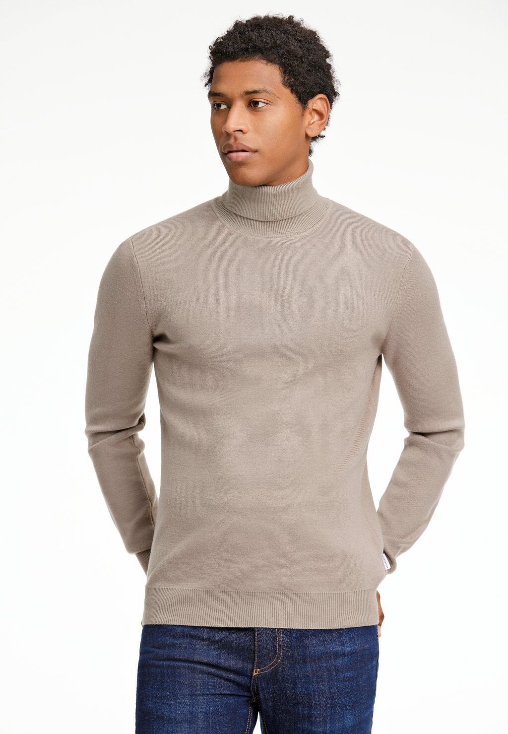 

Джемпер ECOVERO ROLL NECK Lindbergh, коричневый