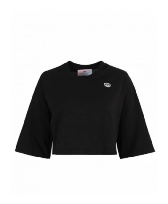 

Черная футболка с коротким рукавом 72cbht10cjt00899 Chiara Ferragni Collection, черный