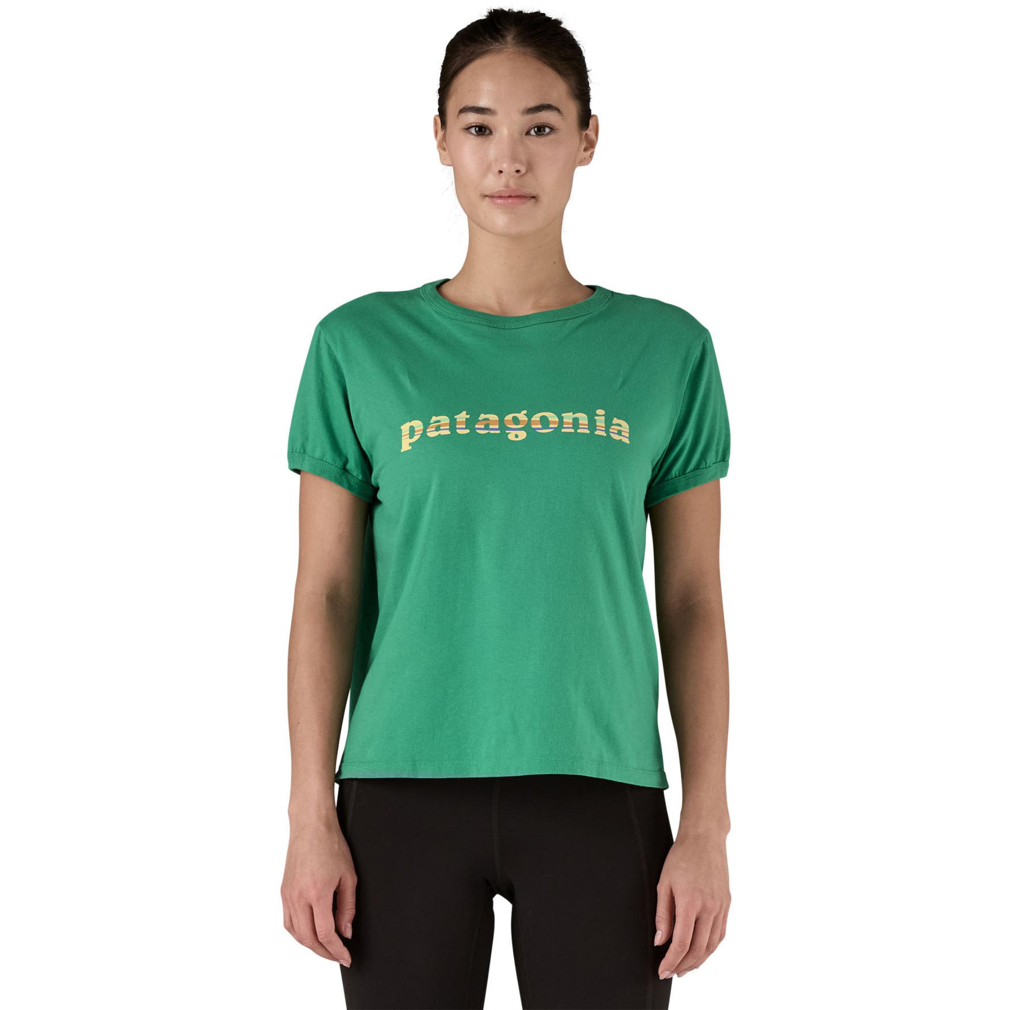 

Женская футболка с органическим окантовочным логотипом '73'. Patagonia, Heartleaf Green, Зеленый, Женская футболка с органическим окантовочным логотипом '73'. Patagonia, Heartleaf Green