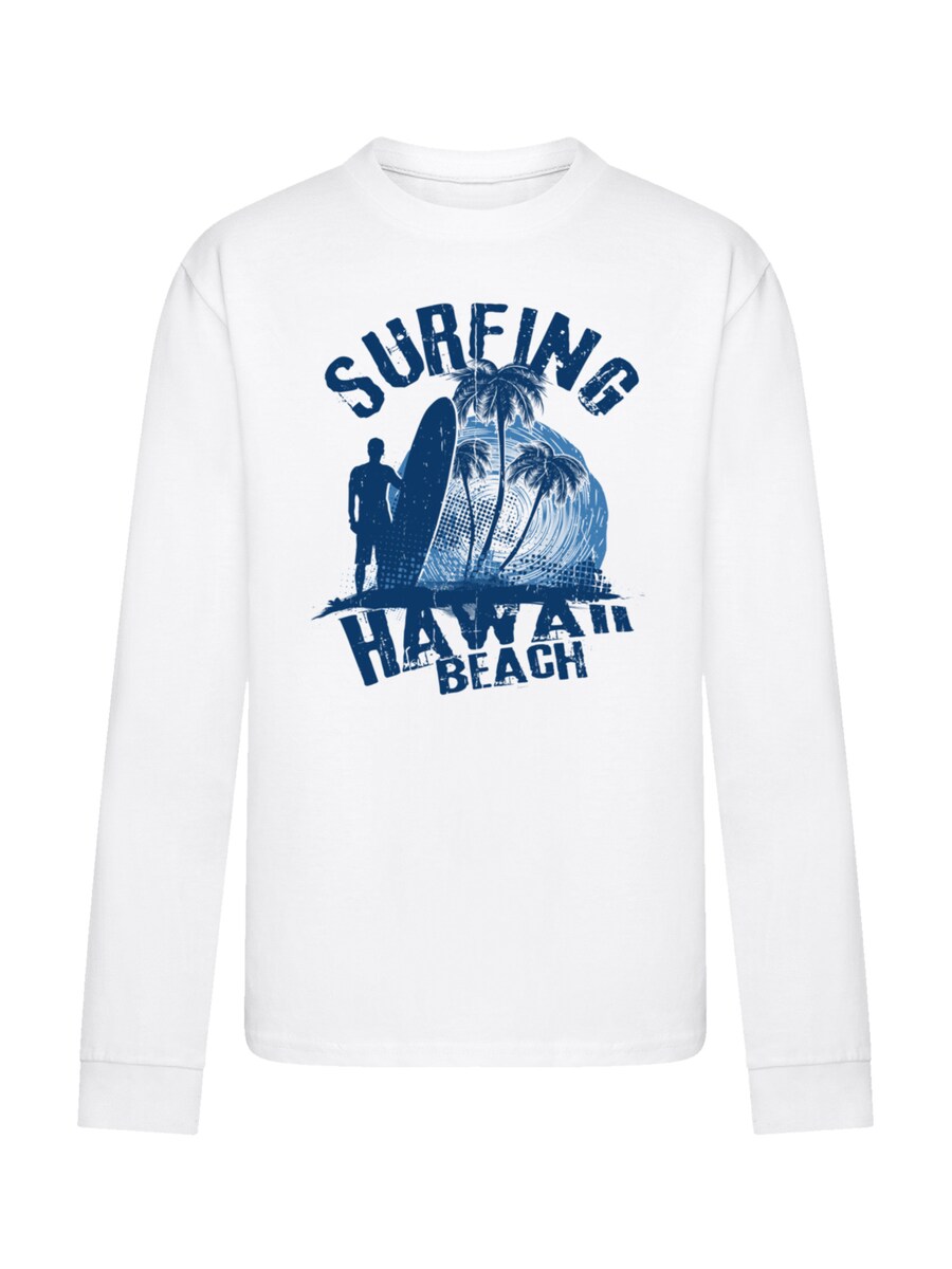 

Рубашка F4NT4STIC Hawaii Surf Beach Summer, белый