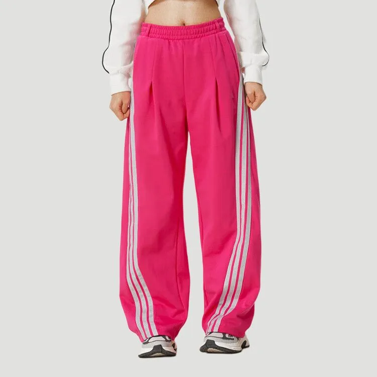 Adidas Спортивные штаны женские розовые умеренные — фото 3