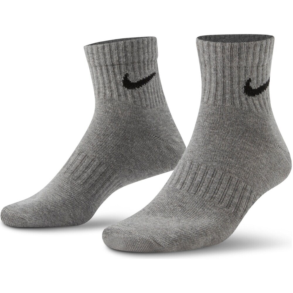 Обычные спортивные носки Nike, пестрый серый/черный/белый — фото 2