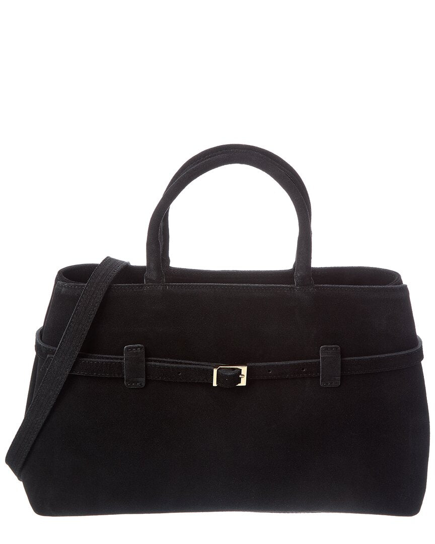 

Сумка через плечо Persaman New York Elspeth из замши, черный