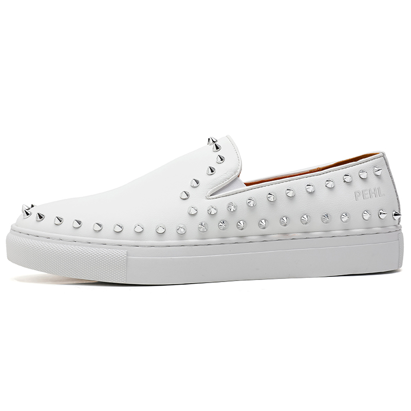 

Низкие скейтерские кроссовки мужские PEHL, белый