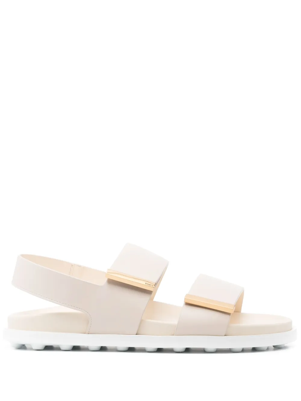 Кожаные сандалии TOD'S, нейтральный
