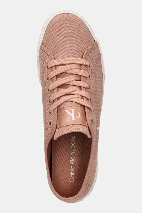 Кроссовки ESS VULC LOW CV MG WN Calvin Klein Jeans, оранжевый — фото 4