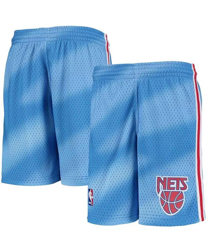 

Большие мальчики и девочки синие шорты New Jersey Nets Hardwood Classics Swingman Mitchell & Ness