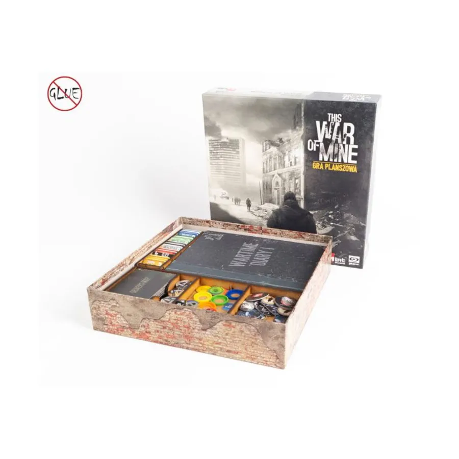 

Вставка к «Моей войне» — настольная игра, Box Inserts (E-Raptor)