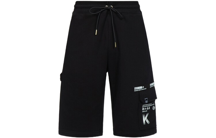 

Спортивные шорты мужские черные Evisu, черный