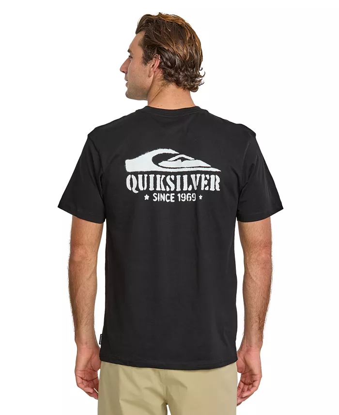 

Мужская футболка с коротким рукавом Hunter Spray Quiksilver, черный