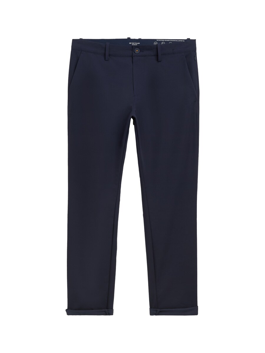 

Брюки чинос TOM TAILOR Slim fit Chino Pants Travis Slim Performance, синий