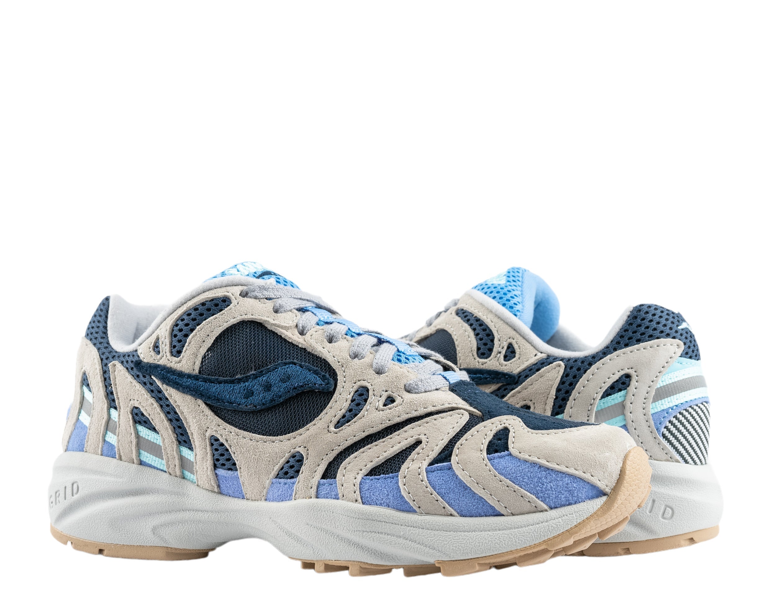 

Мужские туфли Saucony Originals Grid Azura 2000 серые/темно-синие S70491-13