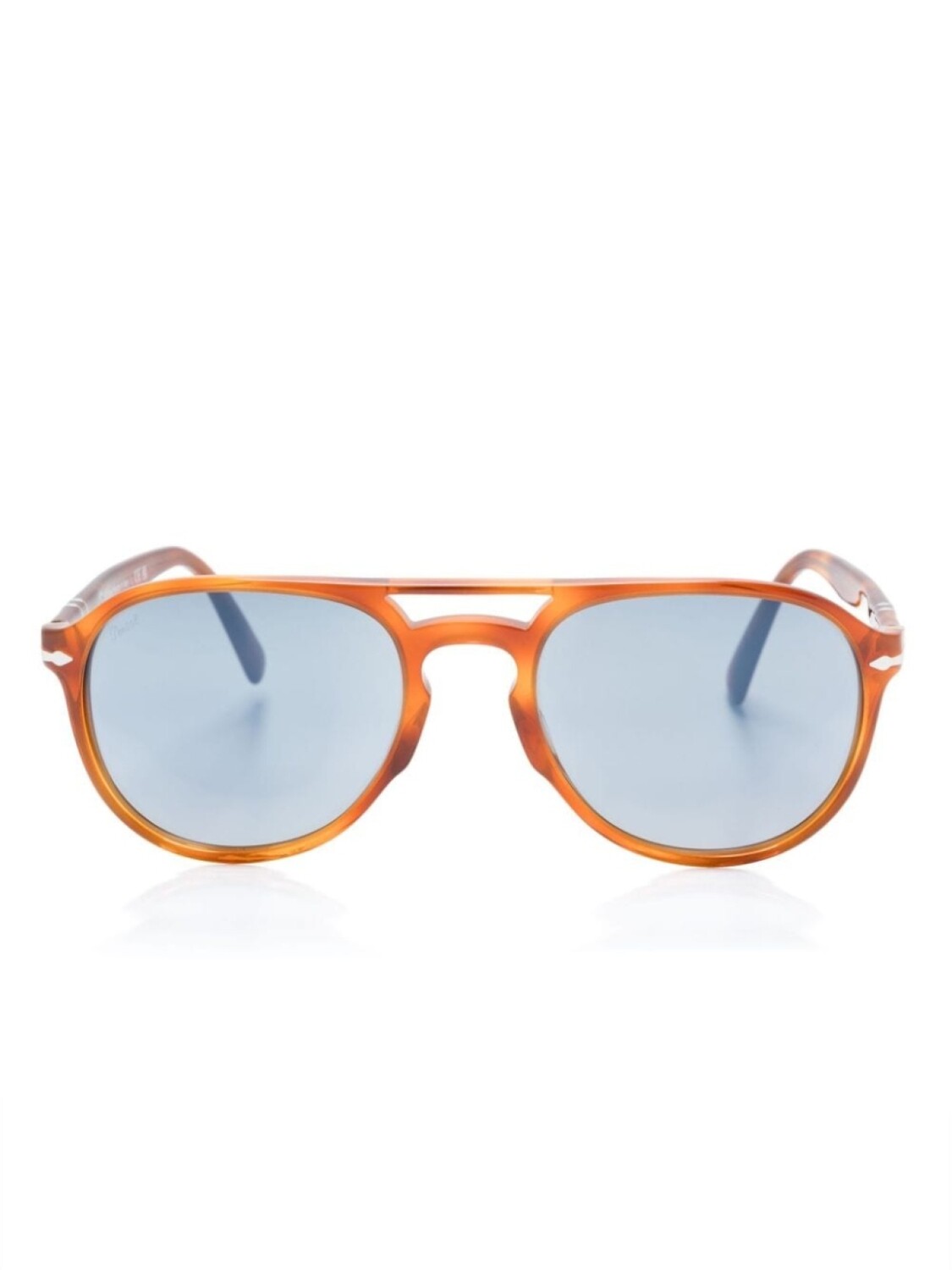 

Persol солнцезащитные очки-пилоты, коричневый