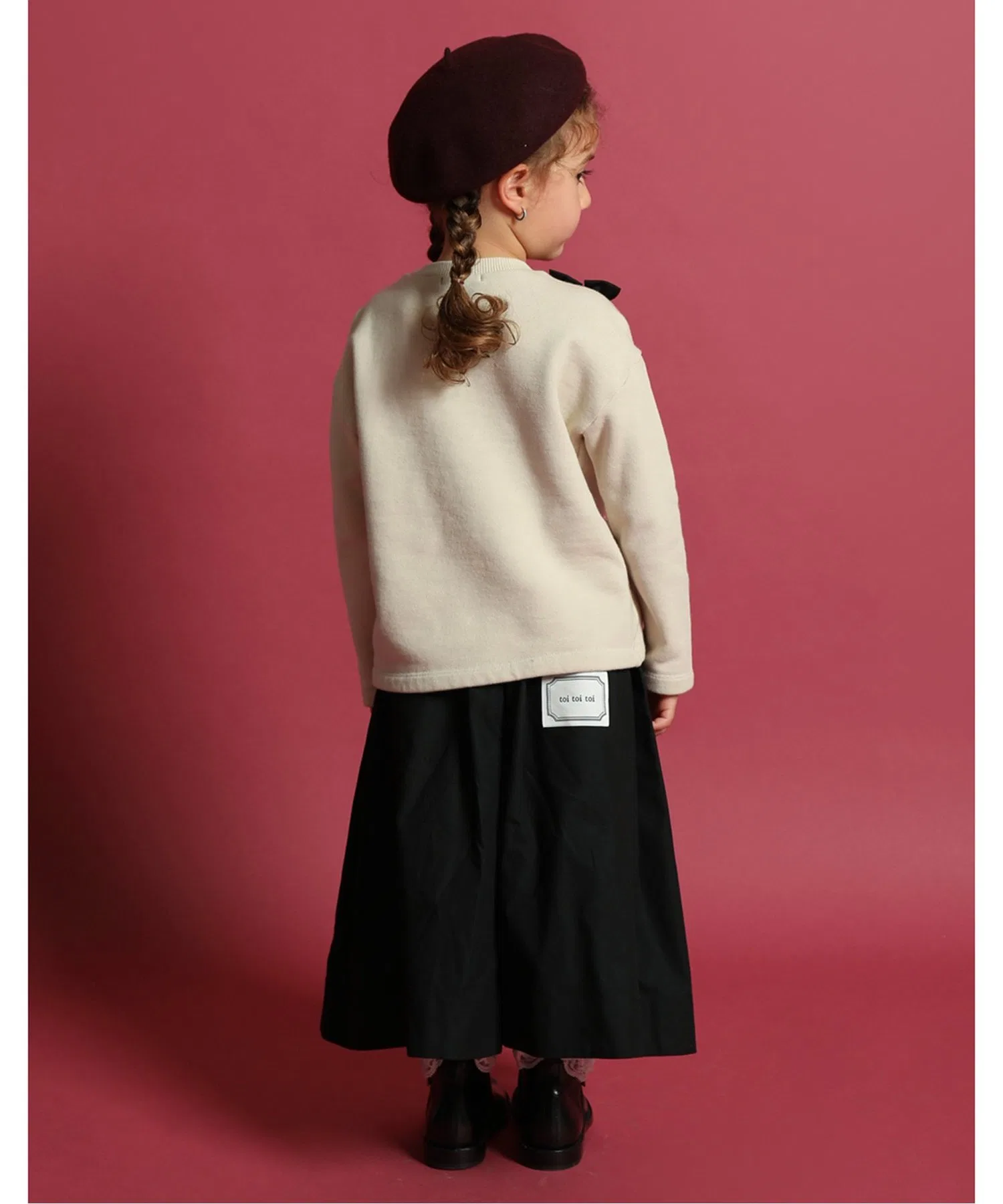 Толстовка Marie Ribbon Top Sweatshirt_120_140 [Junior] — фото 3