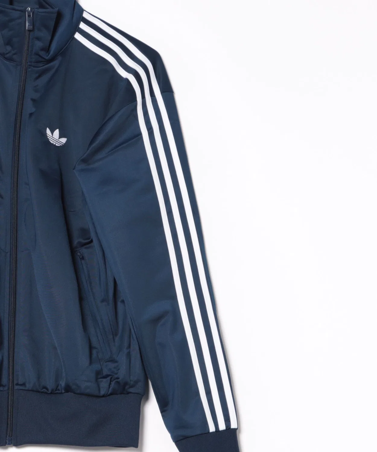 Куртка adidas Firebird Tracktop синяя — фото 4
