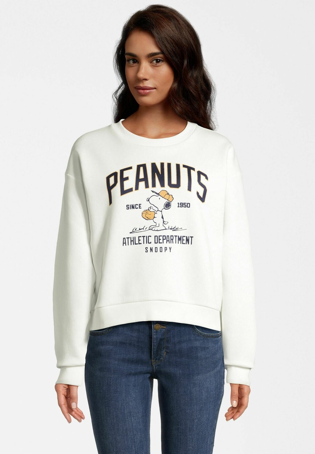 

Толстовка PEANUTS ATHLETIC COURSE, цвет offwhite