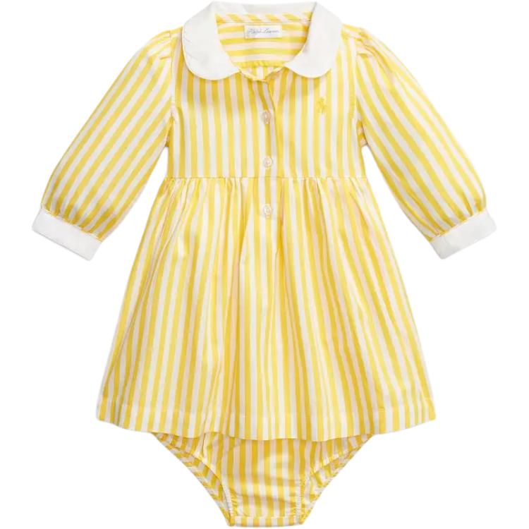 

Комплект с юбкой для малышей Polo Ralph Lauren, желтый