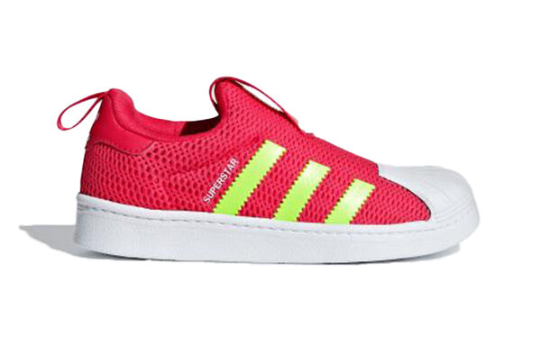 Кроссовки оригинальные superstar 360 c розовые красные Adidas, розовый — фото 2
