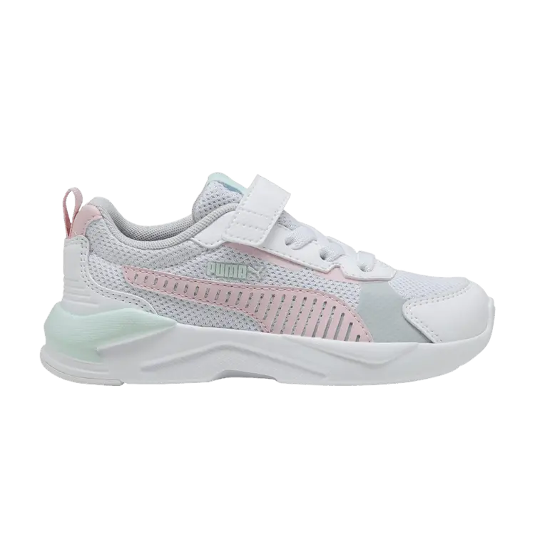 

Кроссовки Puma X-Ray 3 Lite AC+ Little Kid 'White Rose Mauve Peaceful Blue', белый