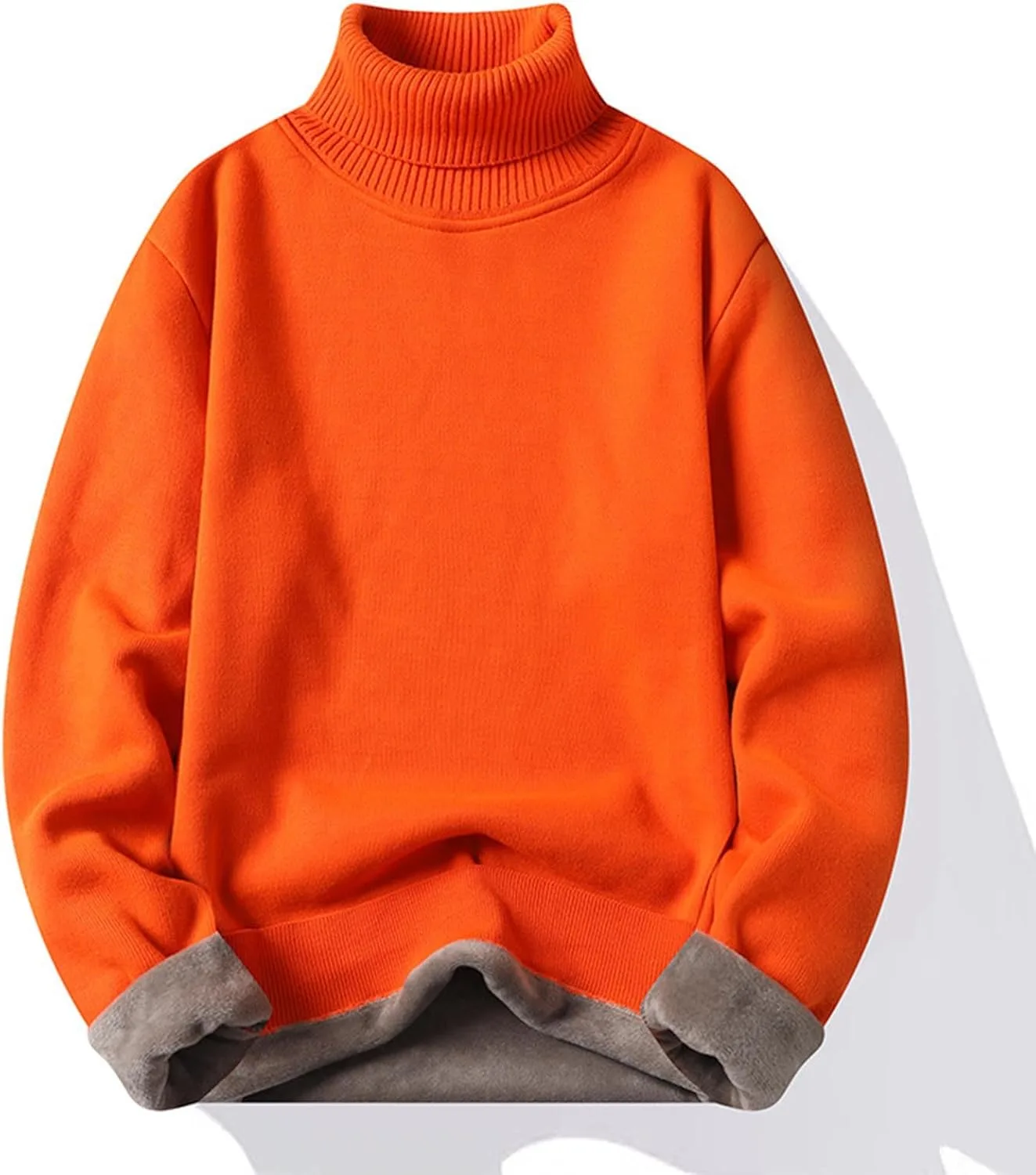 Мужской свитер Slim Fit с воротником-стойкой — фото 3