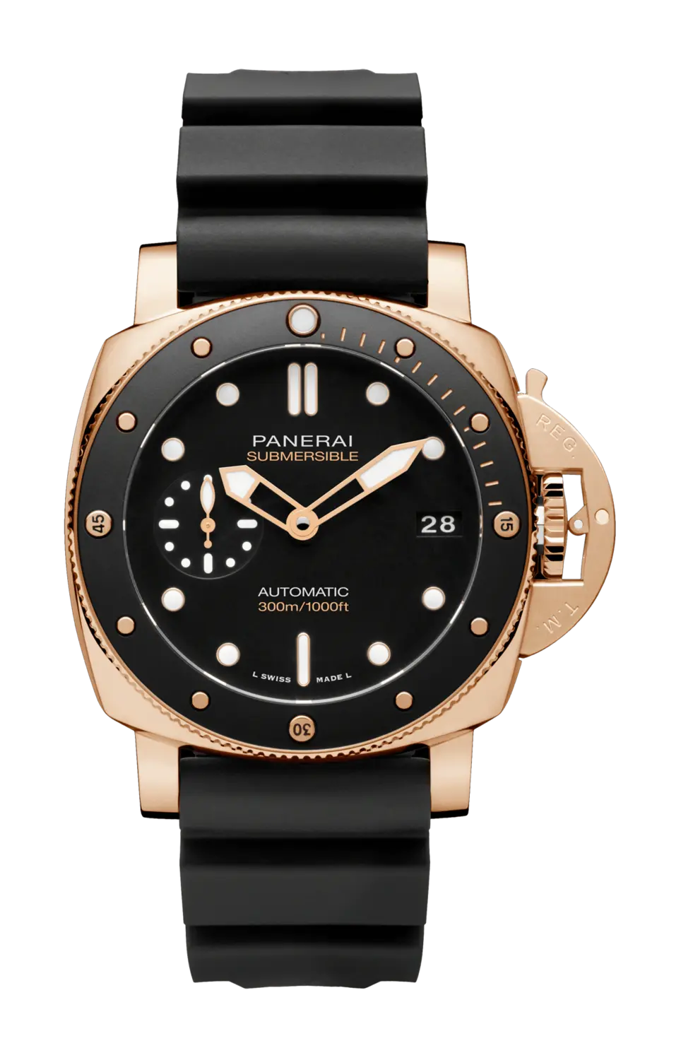 

Часы submersible goldtech 42 мм Panerai