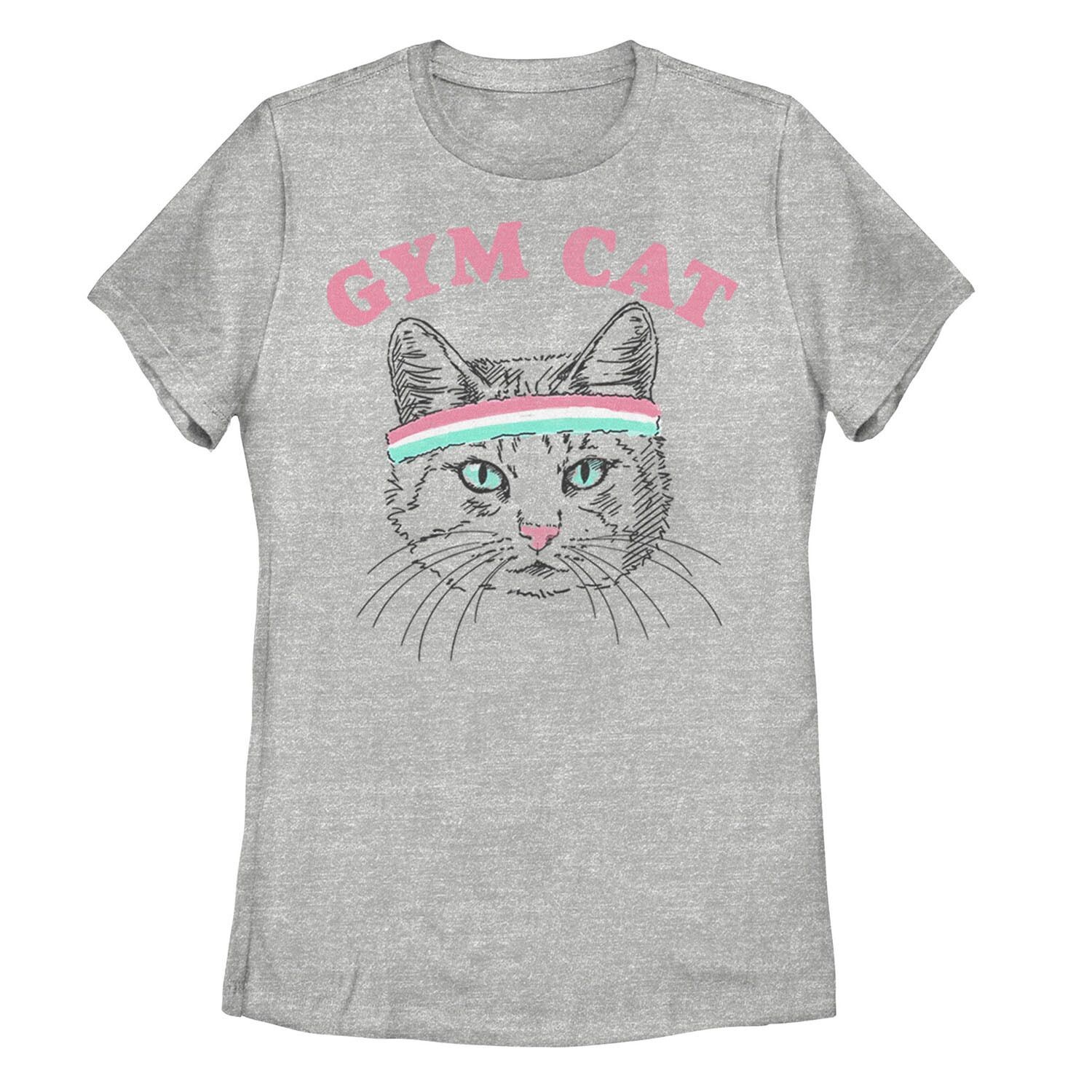 

Футболка с рисунком «Gym Cat» для юниоров