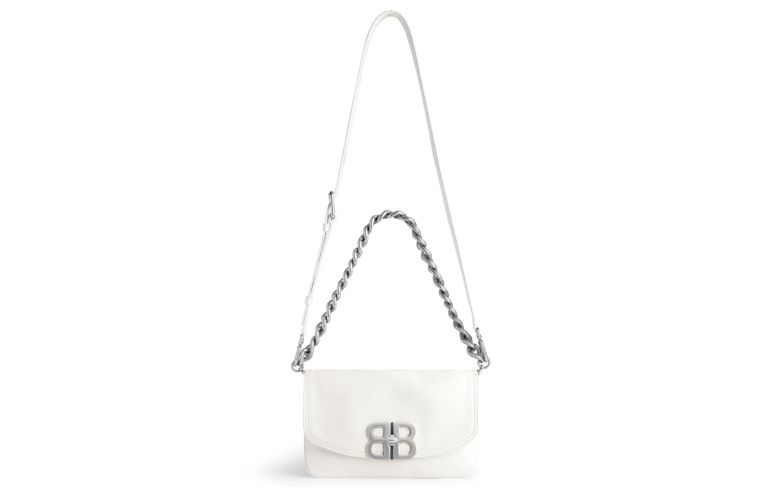 Мягкая маленькая сумка через плечо Bb Balenciaga, basic set (bag+dust bag) — фото 2