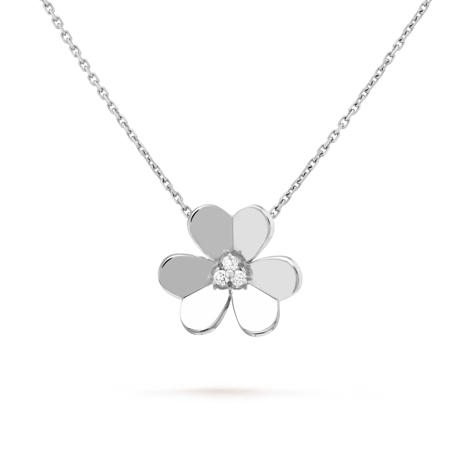 

Кулон Van Cleef & Arpels Frivole, large model, белое золото 18 ct, бриллиант
