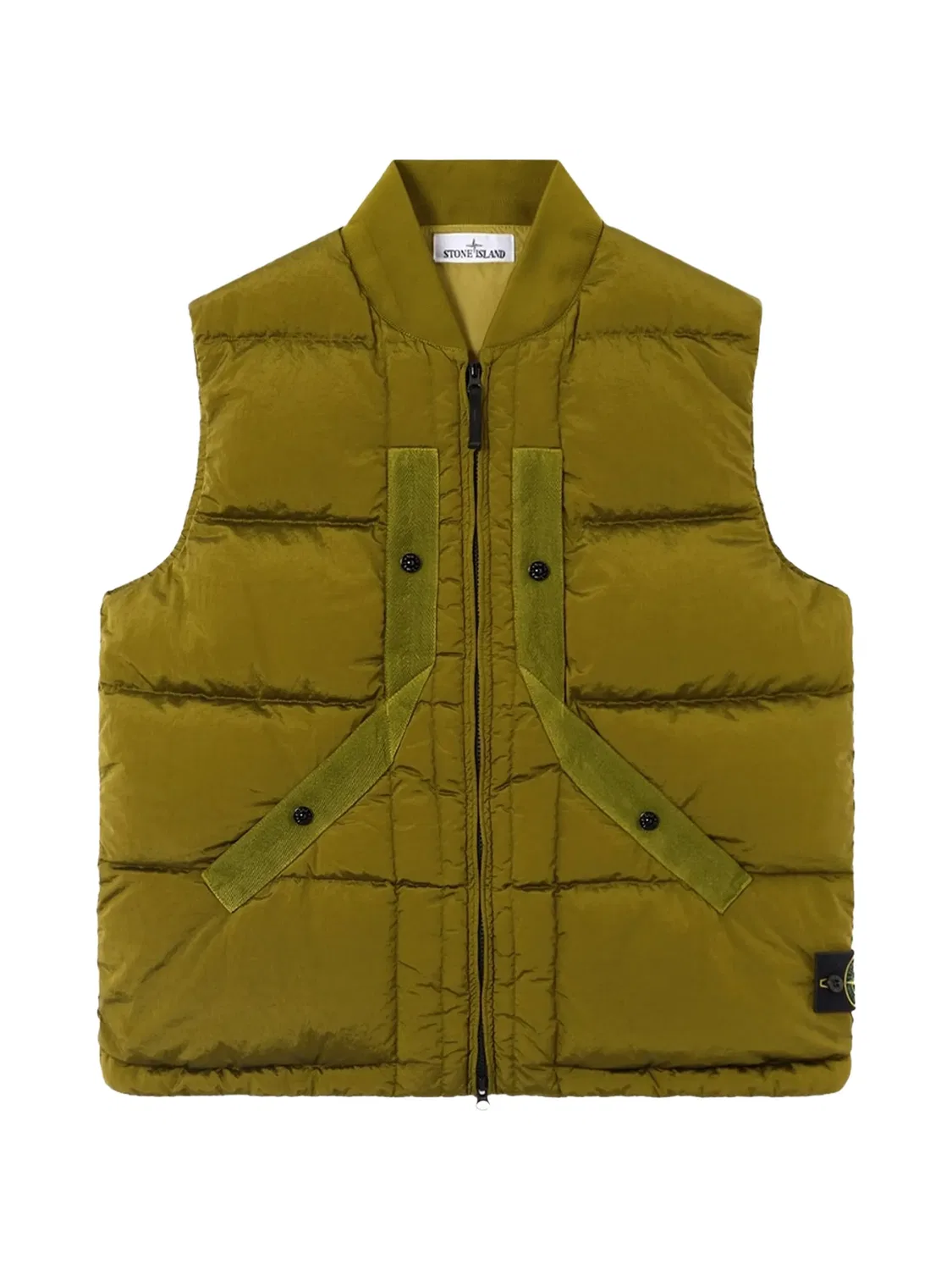 Жилет G100008 Stone Island, зеленый