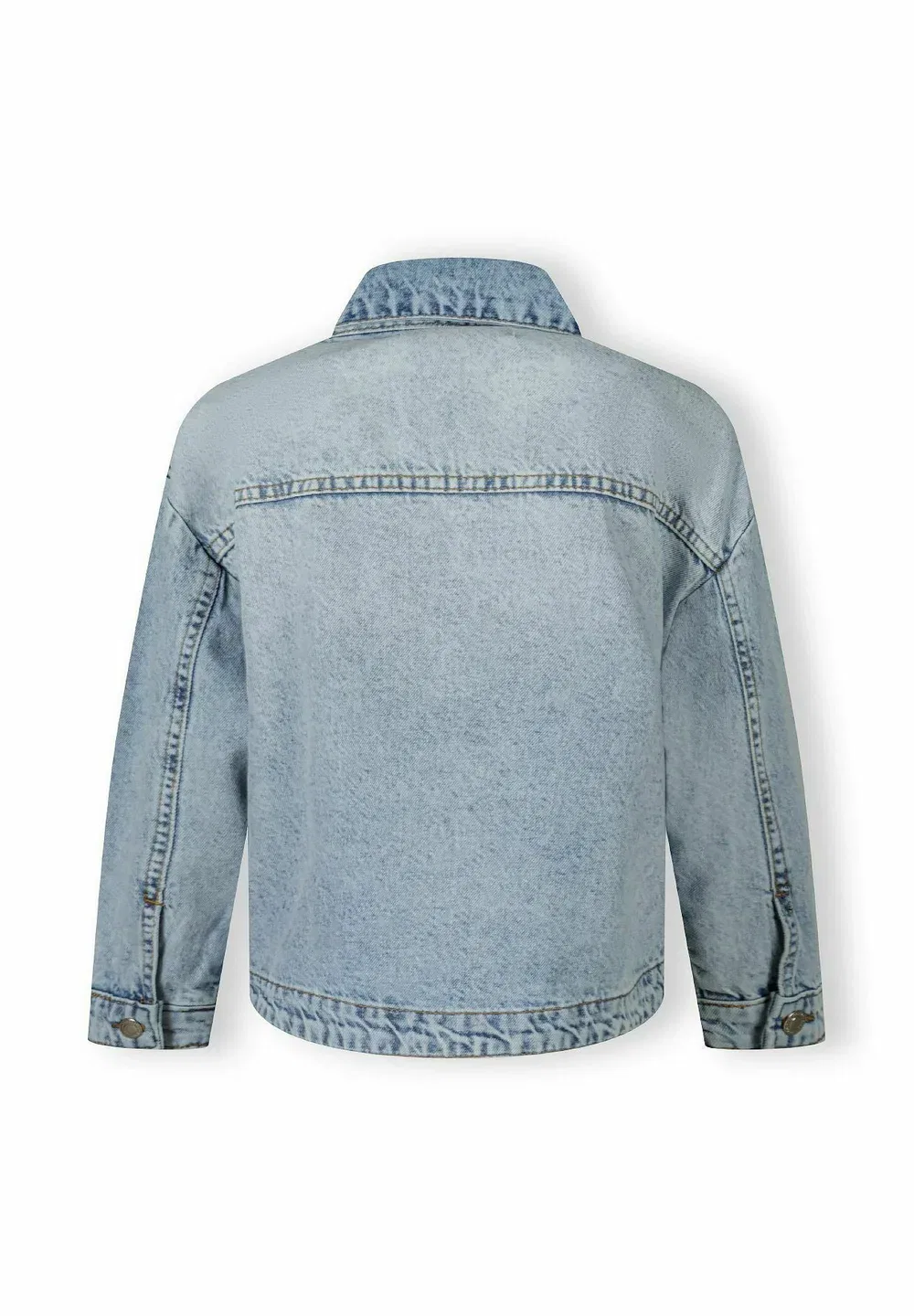 Стиль - джинсовая куртка Minoti, Light Blue Denim — фото 3