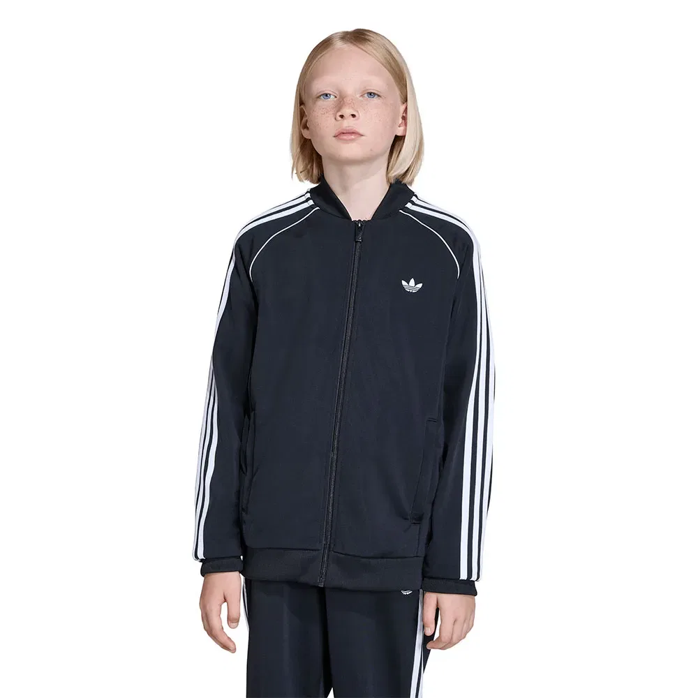 Свитшот на молнии Adidas Originals, черный