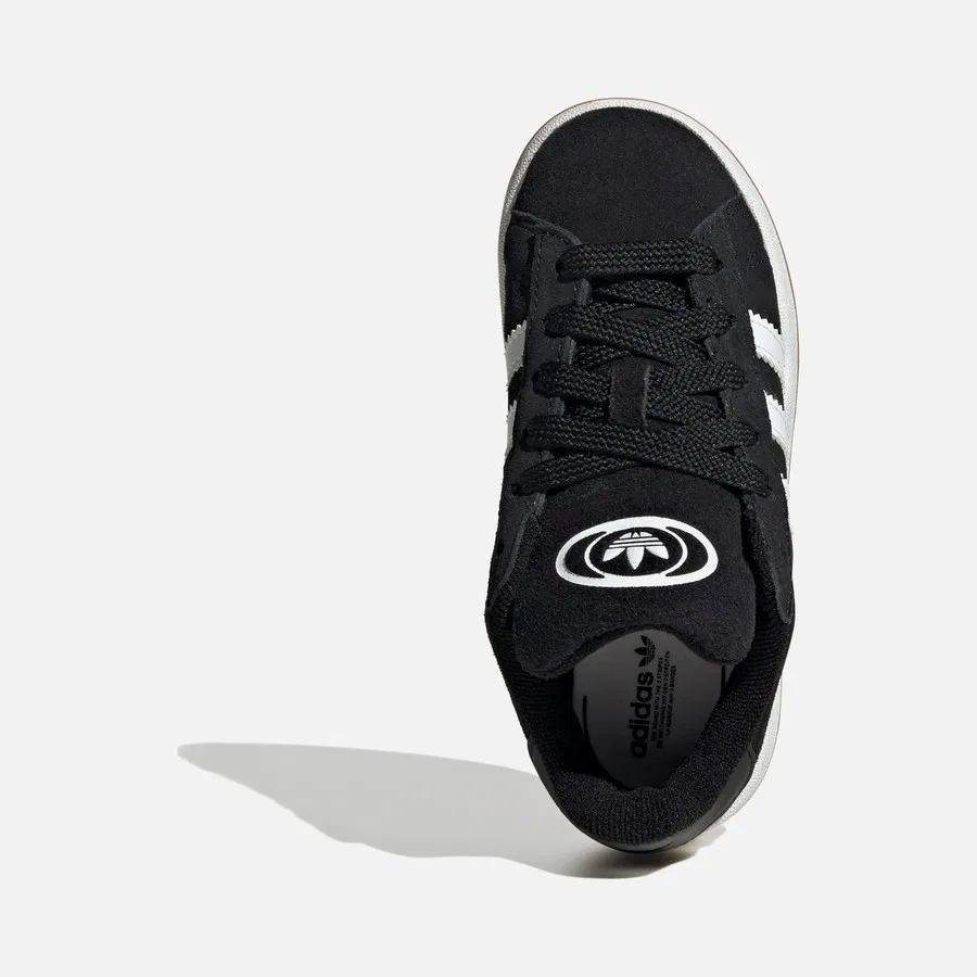 Кроссовки повседневные с эластичным шнурком Originals Campus 00S Elastic Lace adidas, Черный — фото 4