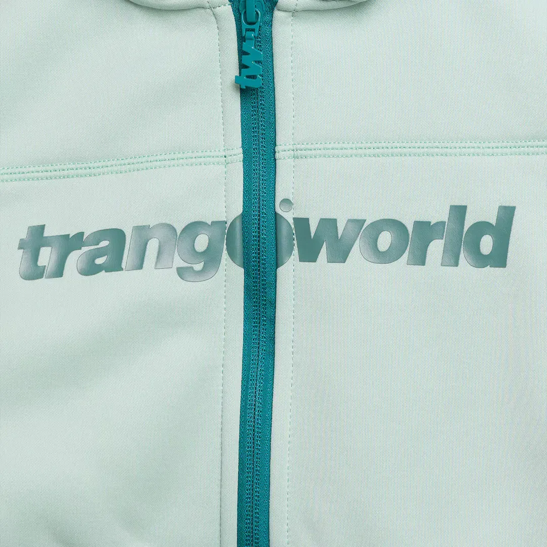 Детская куртка для мальчиков с капюшоном Oby v02 Trangoworld, Verde Agua — фото 2